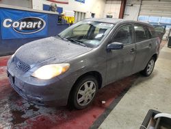 Salvage cars for sale from Copart Angola, NY: 2004 Toyota Corolla Matrix XR