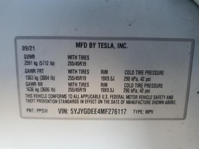 2021 Tesla Model Y