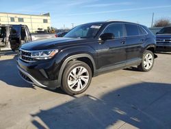 Salvage cars for sale at Wilmer, TX auction: 2020 Volkswagen Atlas Cross Sport SEL