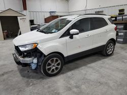 Vehiculos salvage en venta de Copart Albany, NY: 2018 Ford Ecosport SE