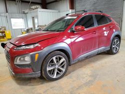 Salvage cars for sale at Chatham, VA auction: 2021 Hyundai Kona Limited