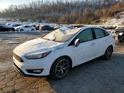 Carros salvage a la venta en subasta: 2018 Ford Focus SEL