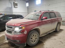 Salvage cars for sale at Des Moines, IA auction: 2015 Chevrolet Tahoe K1500 LT