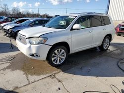 Toyota salvage cars for sale: 2009 Toyota Highlander Hybrid Limited