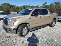 Salvage cars for sale from Copart Houston, TX: 2010 Toyota Tundra Crewmax SR5