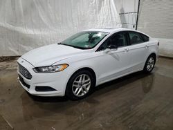 Salvage cars for sale from Copart Central Square, NY: 2016 Ford Fusion SE