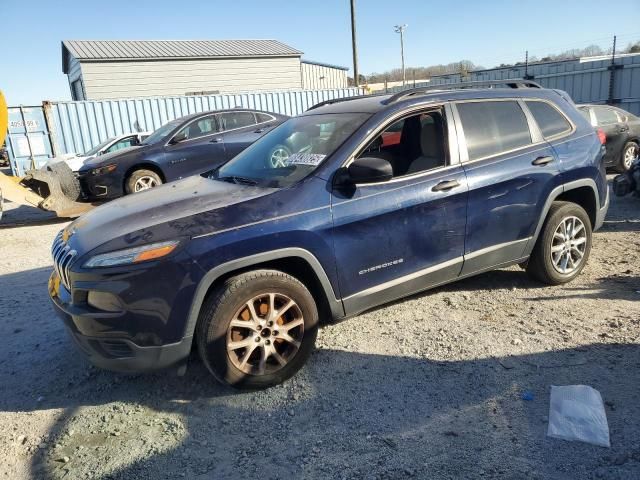 2016 Jeep Cherokee Sport