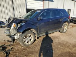 Salvage cars for sale at Grenada, MS auction: 2017 Chevrolet Equinox LS