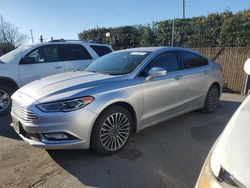 Salvage cars for sale at San Martin, CA auction: 2017 Ford Fusion SE