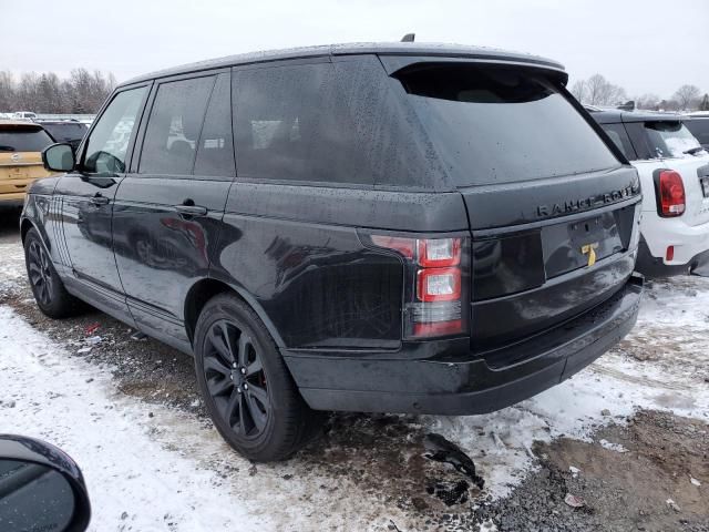 2016 Land Rover Range Rover HSE