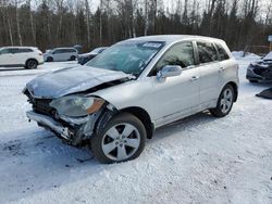 Salvage cars for sale from Copart Cookstown, ON: 2008 Acura RDX Technology