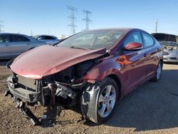 Salvage cars for sale at Elgin, IL auction: 2016 Hyundai Elantra SE