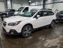 Salvage cars for sale at Ham Lake, MN auction: 2018 Subaru Outback 2.5I Limited