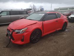 Salvage cars for sale at Chicago Heights, IL auction: 2015 Scion TC