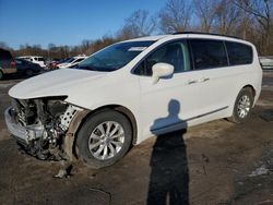 Salvage cars for sale from Copart Ellwood City, PA: 2017 Chrysler Pacifica Touring L