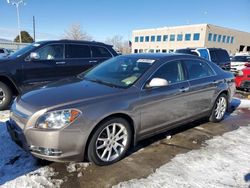 Salvage cars for sale at Littleton, CO auction: 2012 Chevrolet Malibu LTZ