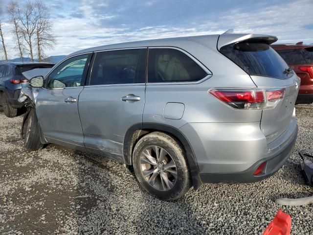 2015 Toyota Highlander LE