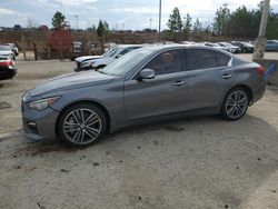 Salvage cars for sale at Gaston, SC auction: 2014 Infiniti Q50 Base