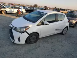 Carros salvage a la venta en subasta: 2015 Toyota Yaris