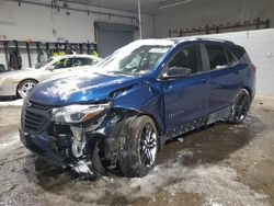 Carros salvage sin ofertas aún a la venta en subasta: 2021 Chevrolet Equinox LT