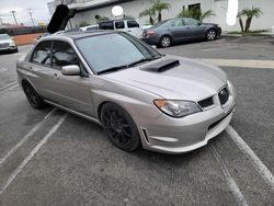 Subaru wrx salvage cars for sale: 2006 Subaru Impreza WRX STI