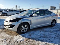 Salvage cars for sale at Chicago Heights, IL auction: 2015 Hyundai Elantra SE