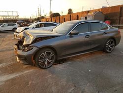 Salvage cars for sale at Wilmington, CA auction: 2021 BMW 330I