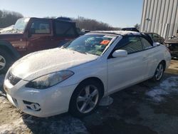 Flood-damaged cars for sale at auction: 2007 Toyota Camry Solara SE