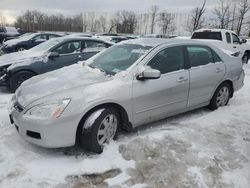 Salvage cars for sale from Copart Central Square, NY: 2007 Honda Accord SE