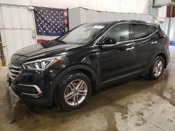 Salvage cars for sale at Avon, MN auction: 2018 Hyundai Santa FE Sport