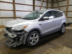 Salvage cars for sale at Columbia Station, OH auction: 2015 Ford Escape SE