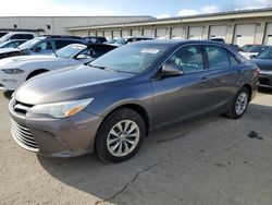 Salvage cars for sale at Louisville, KY auction: 2016 Toyota Camry LE