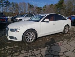 Salvage cars for sale from Copart Austell, GA: 2013 Audi A4 Premium