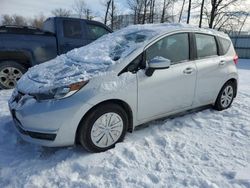 Salvage cars for sale at Central Square, NY auction: 2018 Nissan Versa Note S