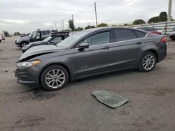 2017 Ford Fusion SE Hybrid en venta en Miami, FL