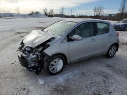 Salvage cars for sale from Copart Montreal Est, QC: 2018 Toyota Yaris L