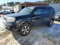 Salvage cars for sale at auction: 2014 Honda Pilot Exln