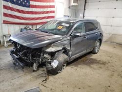 Salvage cars for sale at Lyman, ME auction: 2020 Hyundai Santa FE Limited