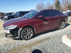 Salvage cars for sale at Concord, NC auction: 2015 Chrysler 200 S