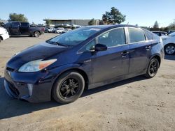 Salvage cars for sale at San Martin, CA auction: 2013 Toyota Prius