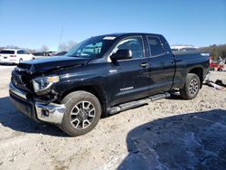 Salvage cars for sale at West Warren, MA auction: 2018 Toyota Tundra Double Cab SR