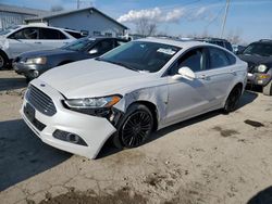 Salvage cars for sale at Pekin, IL auction: 2016 Ford Fusion SE