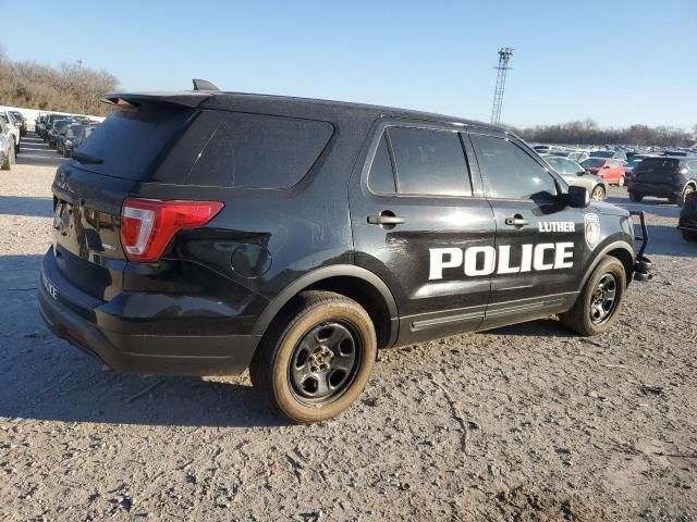 2018 Ford Explorer Police Interceptor