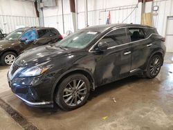 Carros salvage para piezas a la venta en subasta: 2021 Nissan Murano SV