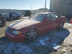 Salvage cars for sale at Fredericksburg, VA auction: 1995 Mercedes-Benz SL 600