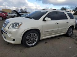 GMC salvage cars for sale: 2012 GMC Acadia Denali