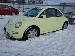 Volkswagen salvage cars for sale: 2001 Volkswagen New Beetle GLS