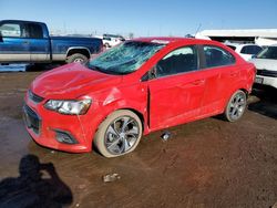 Carros salvage sin ofertas aún a la venta en subasta: 2018 Chevrolet Sonic Premier