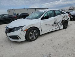 Salvage cars for sale at Haslet, TX auction: 2019 Honda Civic LX