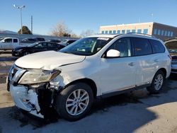 Vehiculos salvage en venta de Copart Littleton, CO: 2013 Nissan Pathfinder S